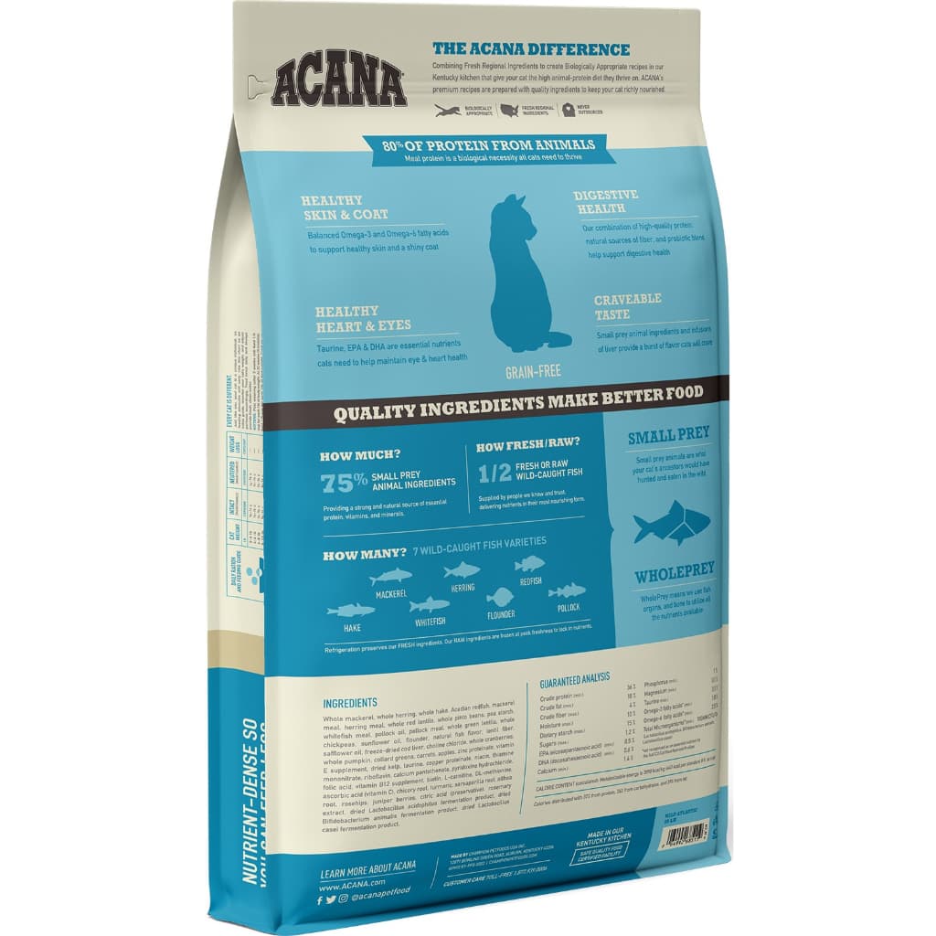 Acana Premium Dry Cat Food All Flavors 340g/2kg for Adult/Kitten All Natural Biologically-Approriate - BountifulCatch 1.8kg variant