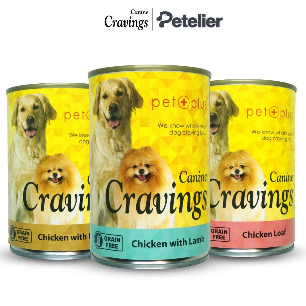 Canine Cravings Wet Dog Food for Adult/Puppy 400g Can