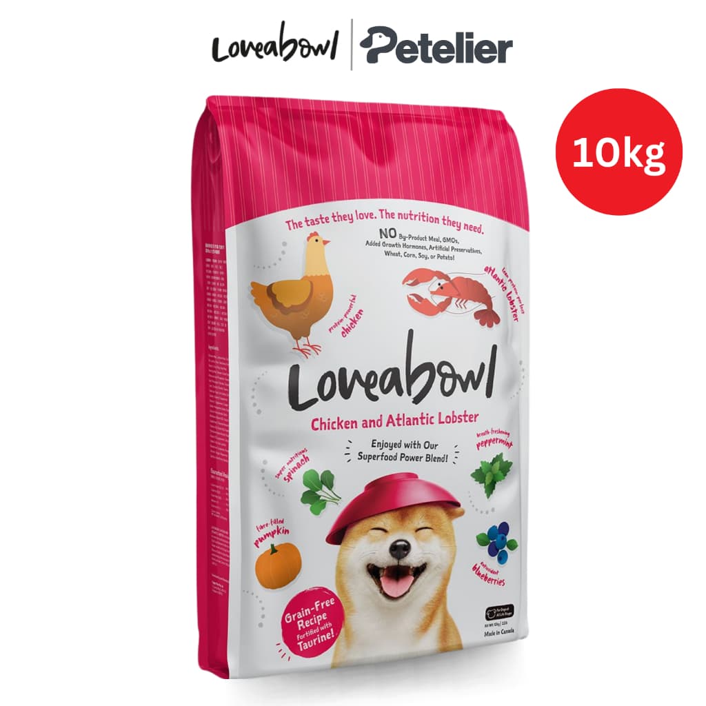 Loveabowl Dry Dog Foods 10kg - Grain Free - Chix Lobster 10kg variant