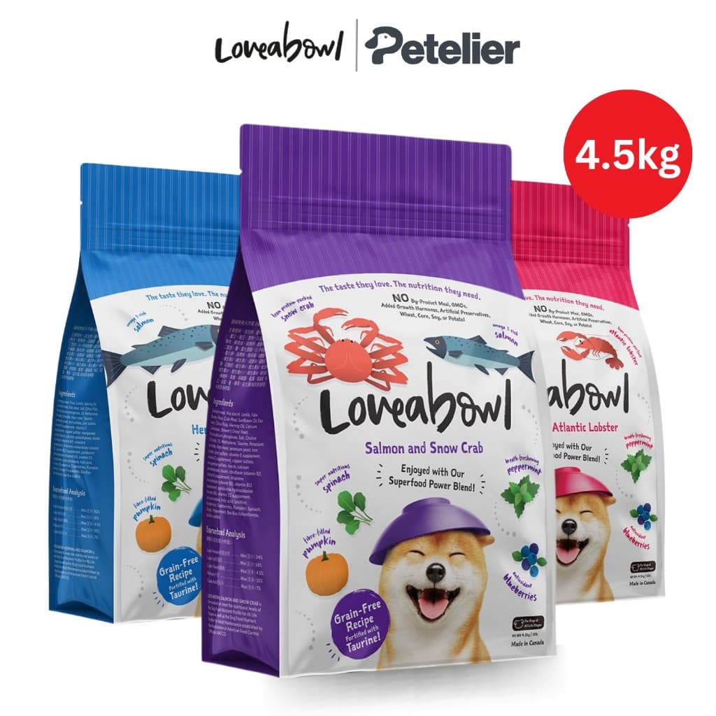 Loveabowl Dry Dog Foods 4.5kg - Grain Free