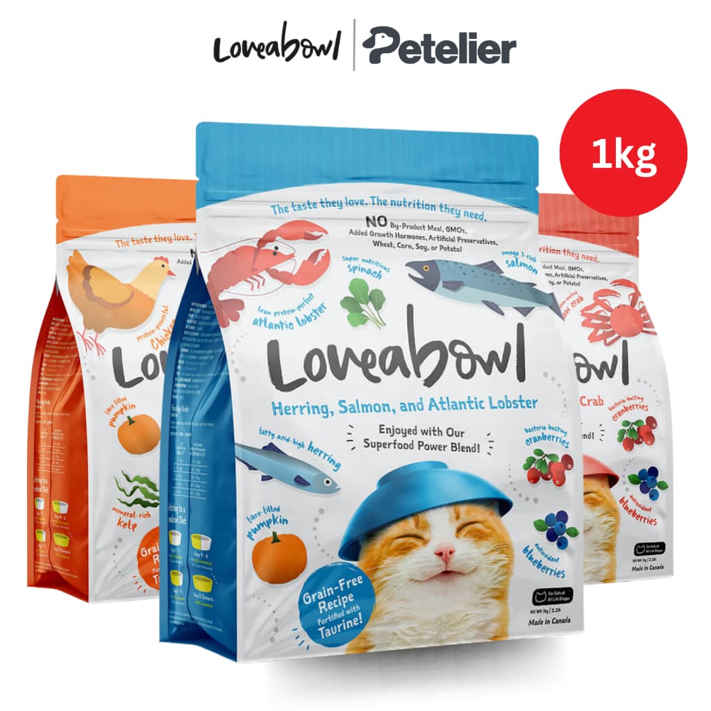 Loveabowl Dry Cat Foods 1kg - Grain Free