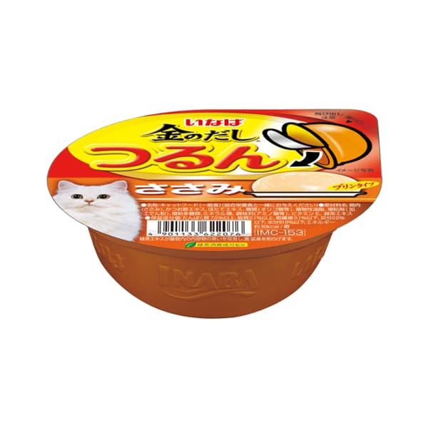 Inaba Wet Cat Food in Cups Ciao, Gravy/Pudding/Soft Jelly w/Tuna/Chicken 35g - PuddingChixFillet153 variant