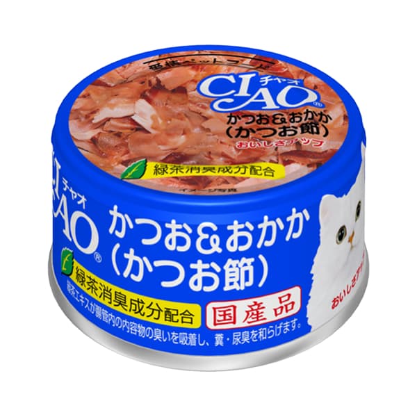 Inaba Wet Cat Food in Jelly Ciao White Meat Tuna/Chicken Fillet 70g in Can - TunaDriedBonito A10 variant