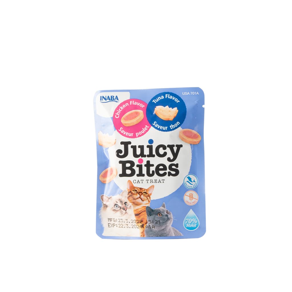 Inaba Juicy Bites Wet Cat Treats Food per Pouch Ciao 11.3g - Tuna Chicken U701 variant