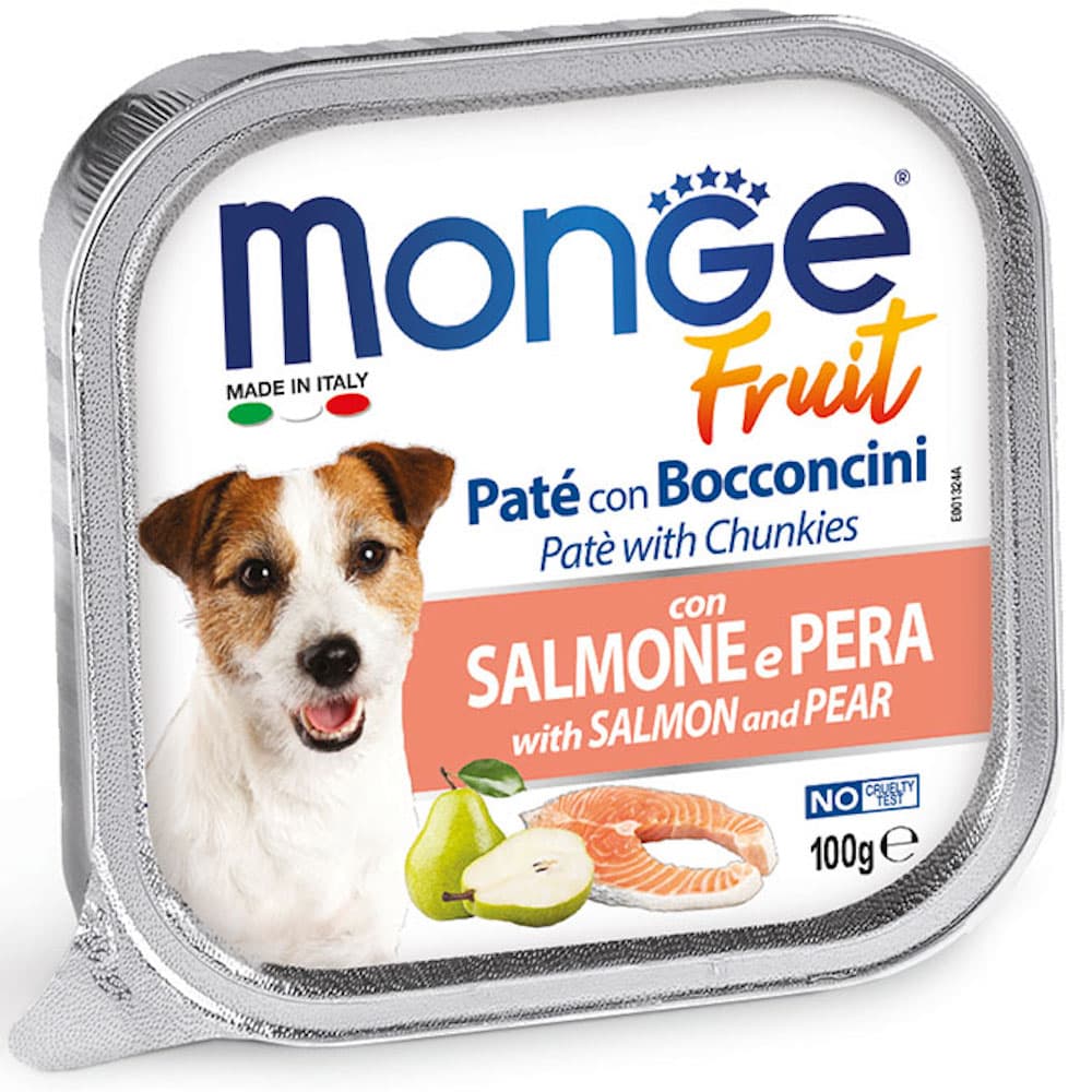 Monge Fresh/Fruit Wet Premium Dog Food 100g Allutray - FruitSalmonPear variant