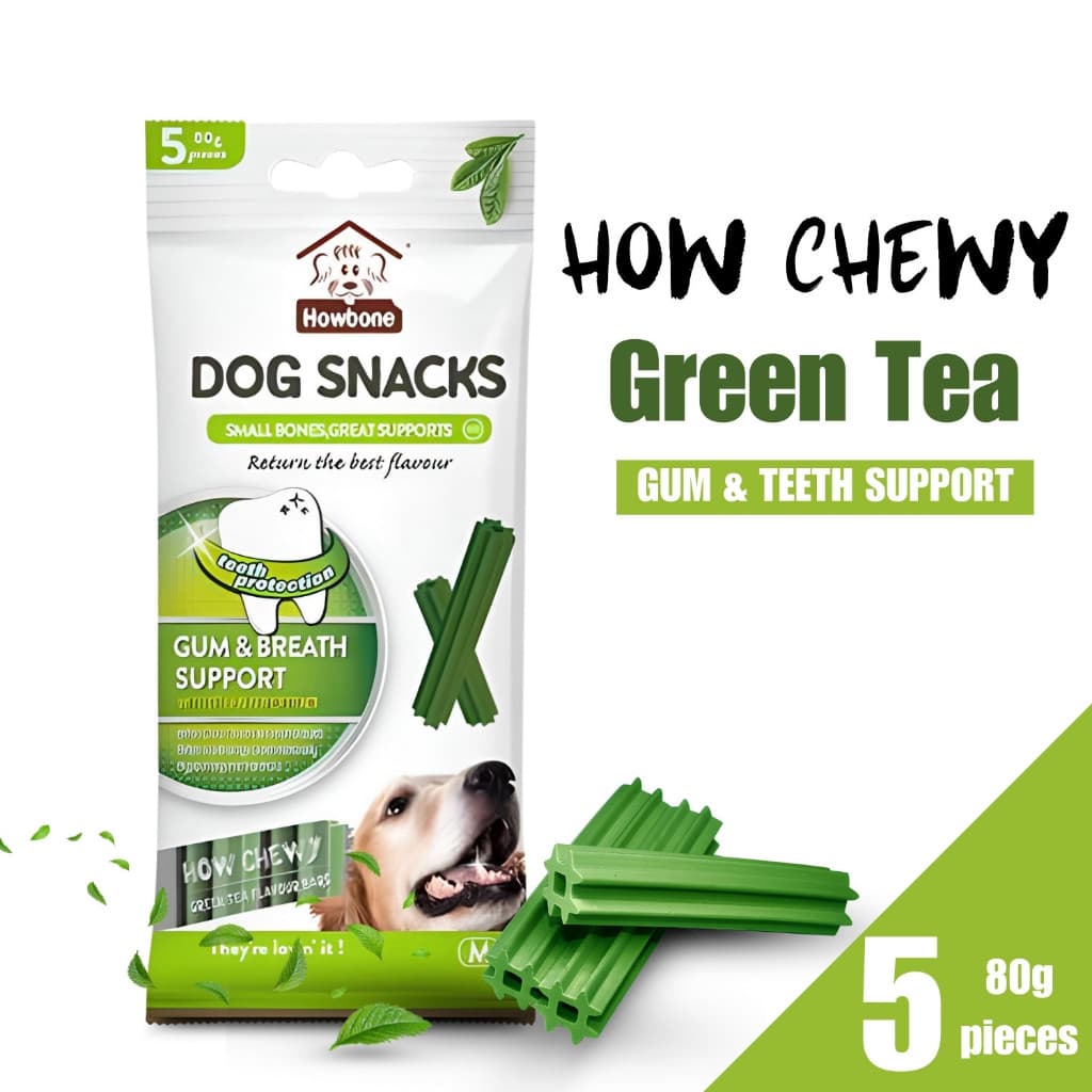 Howbone Dog Treats Twist - Chewy GreenTea variant
