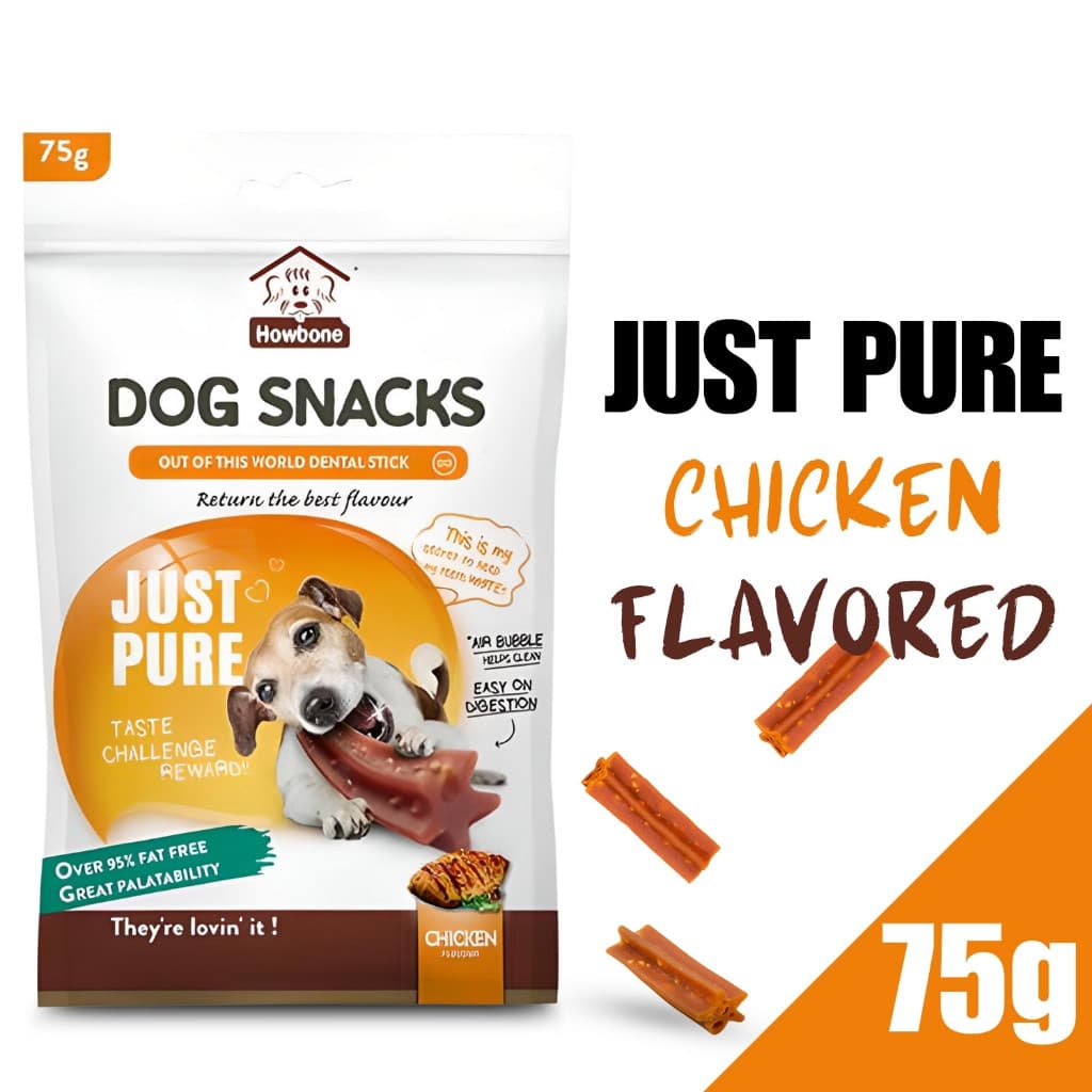 Howbone Dog Treats Twist - Pure ChickenDental variant