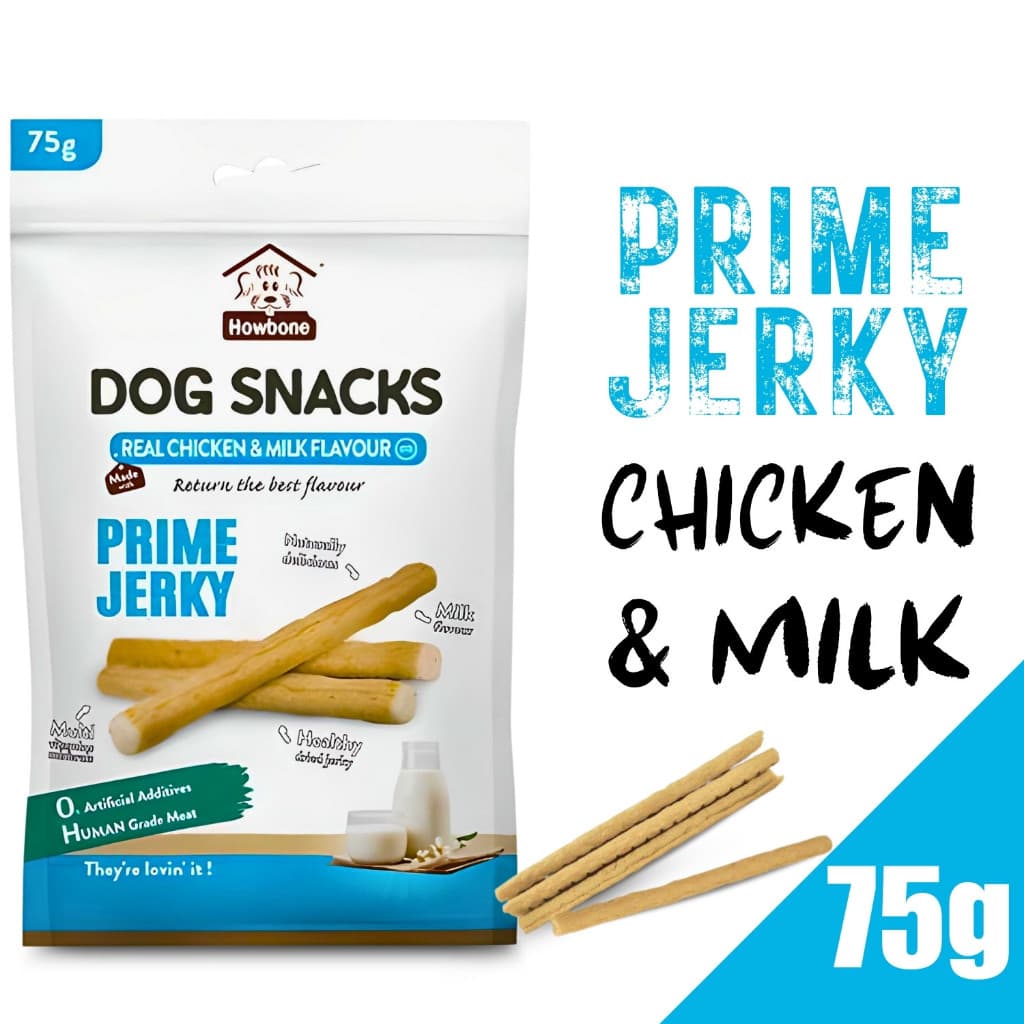 Howbone Dog Treats Twist - Jerky ChickenMilk variant