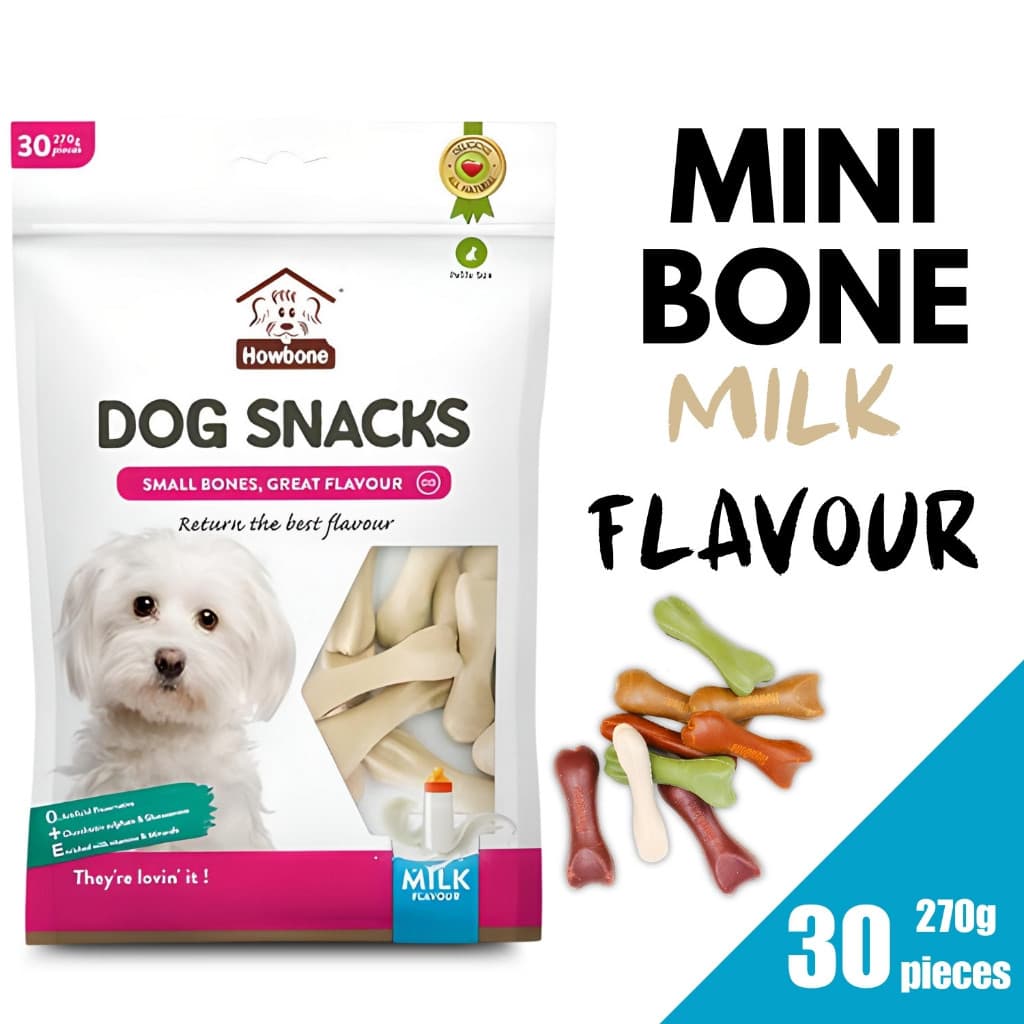 Howbone Dog Treats Twist - MiniBone Milk variant