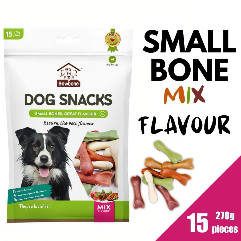 Howbone Dog Treats Twist - SmallBone Mix270g variant