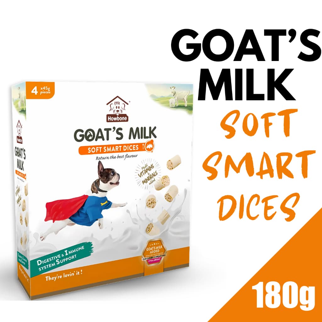 Howbone Dog Treats Twist - GoatMilk Soft Dices variant