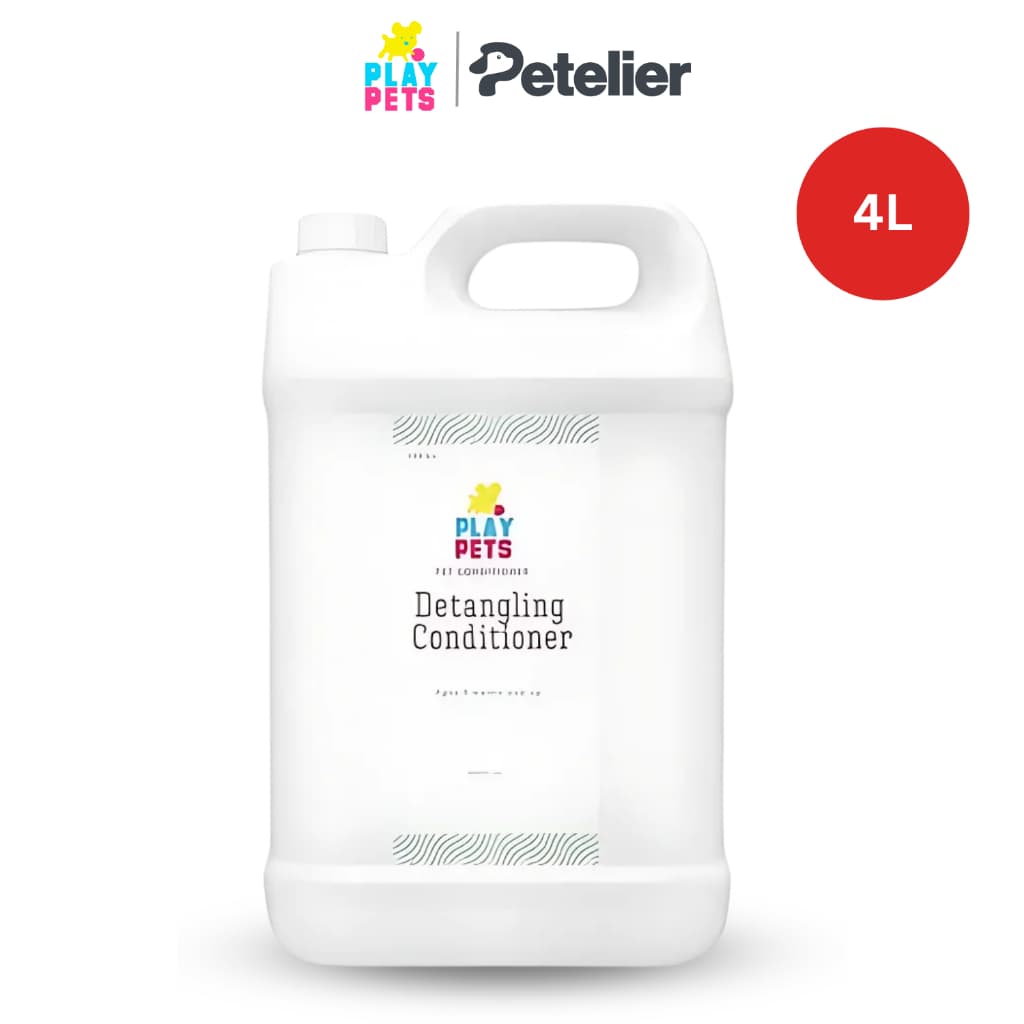 Play Pets Shampoo and Conditioner 4L for Dogs &amp; Cats - Detangling Condition variant