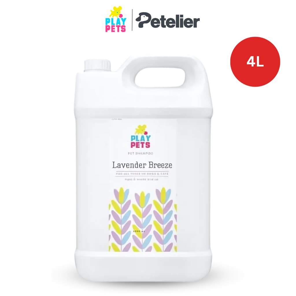 Play Pets Shampoo and Conditioner 4L for Dogs &amp; Cats - Lavender variant