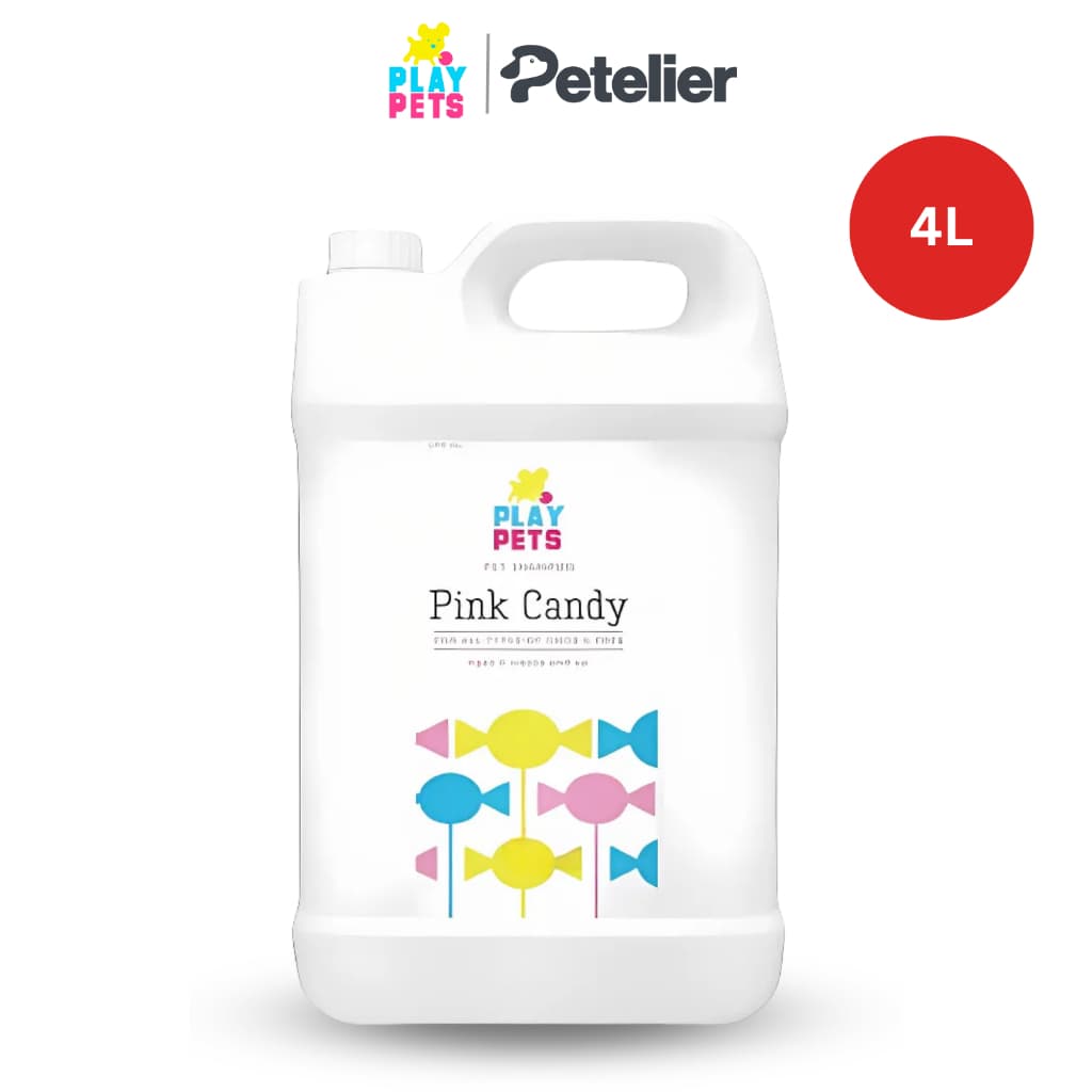 Play Pets Shampoo and Conditioner 4L for Dogs &amp; Cats - Pink Candy variant