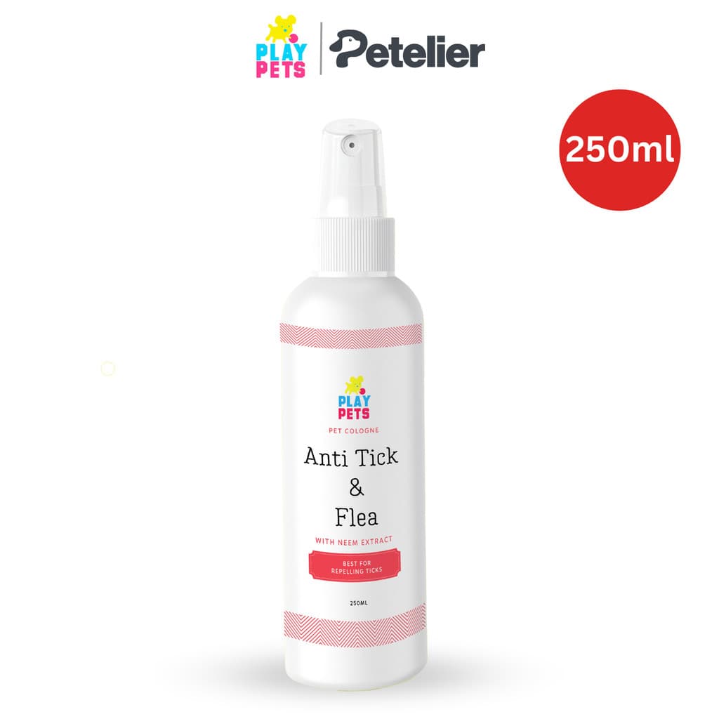 Play Pets Splash Pet Cologne 250ml - Anti tick &amp; Flea variant