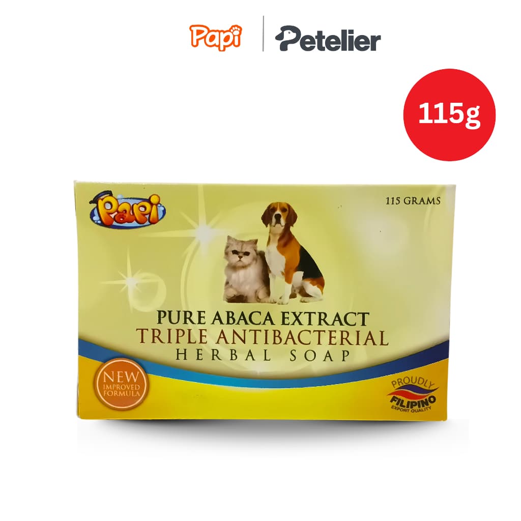 Papi Soap 115g for Dogs and Cats - Pure Abaca variant