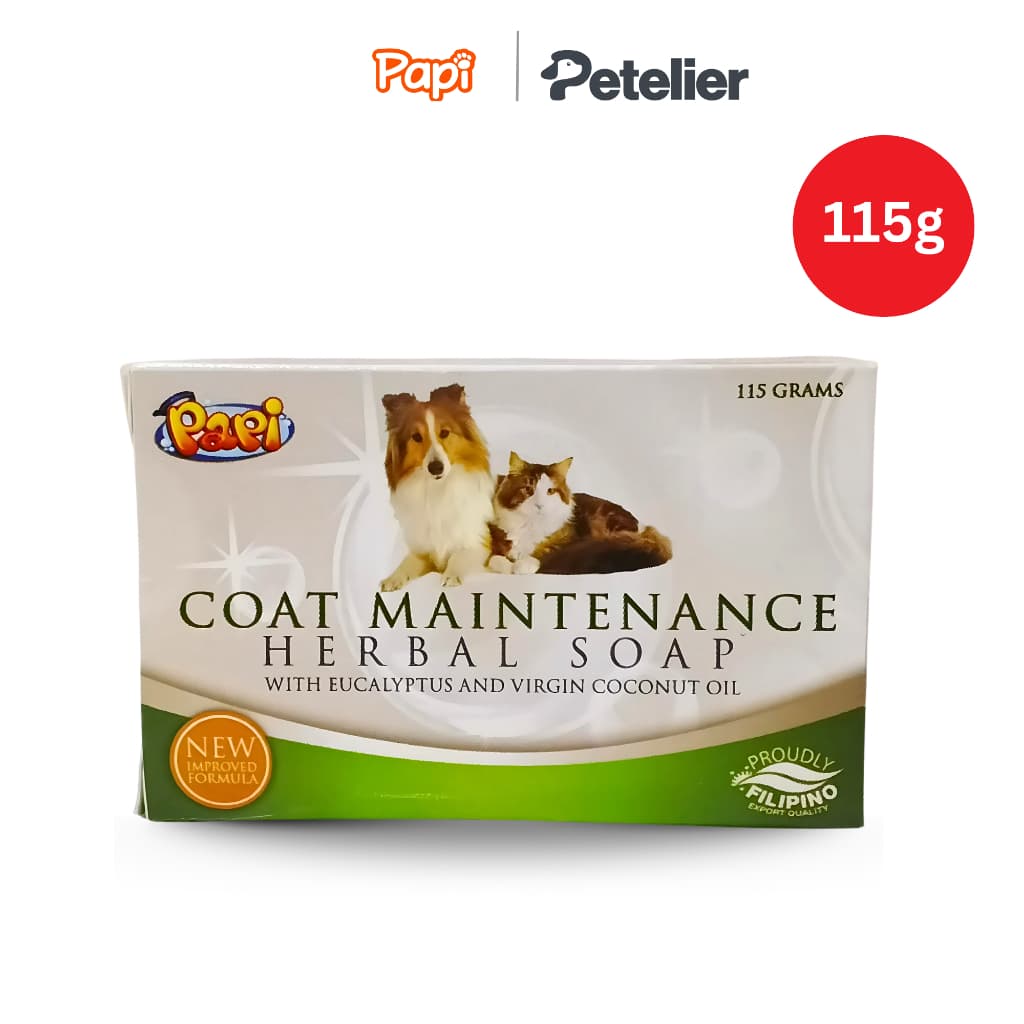 Papi Soap 115g for Dogs and Cats - Herbal Maintenance variant